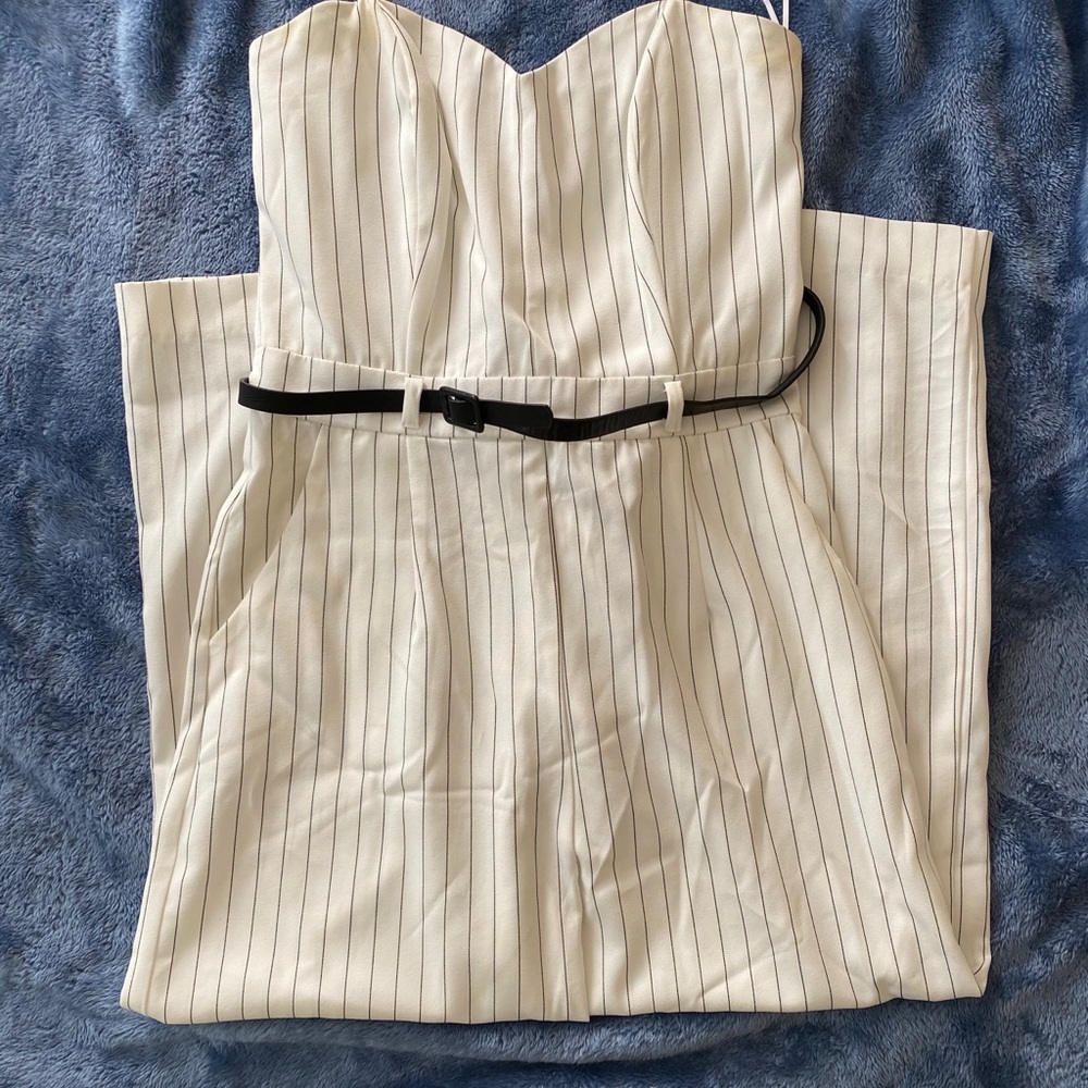 Striped Jumpsuit
